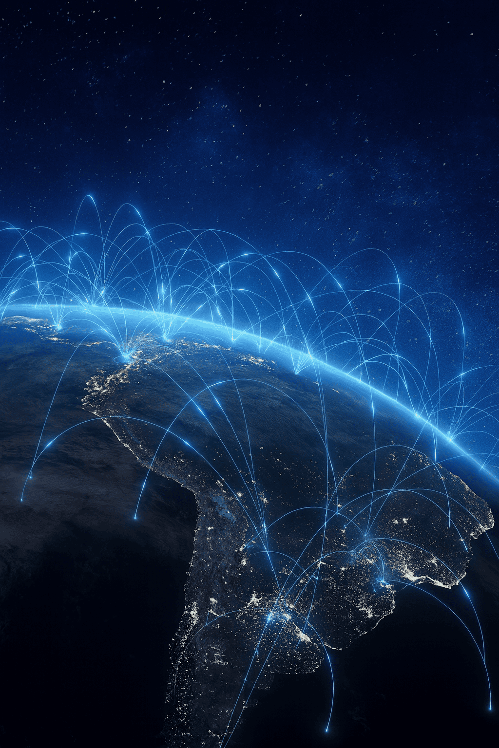Mapa de conexiones globales